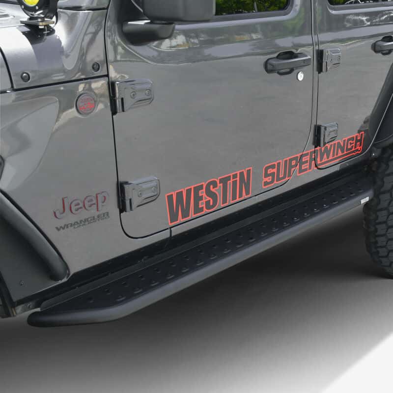 Westin — Westin 18-24 Jeep Wrangler (JL) Unlimited 4DR Outlaw Running Board - Textured Black
Running Boards - view 14