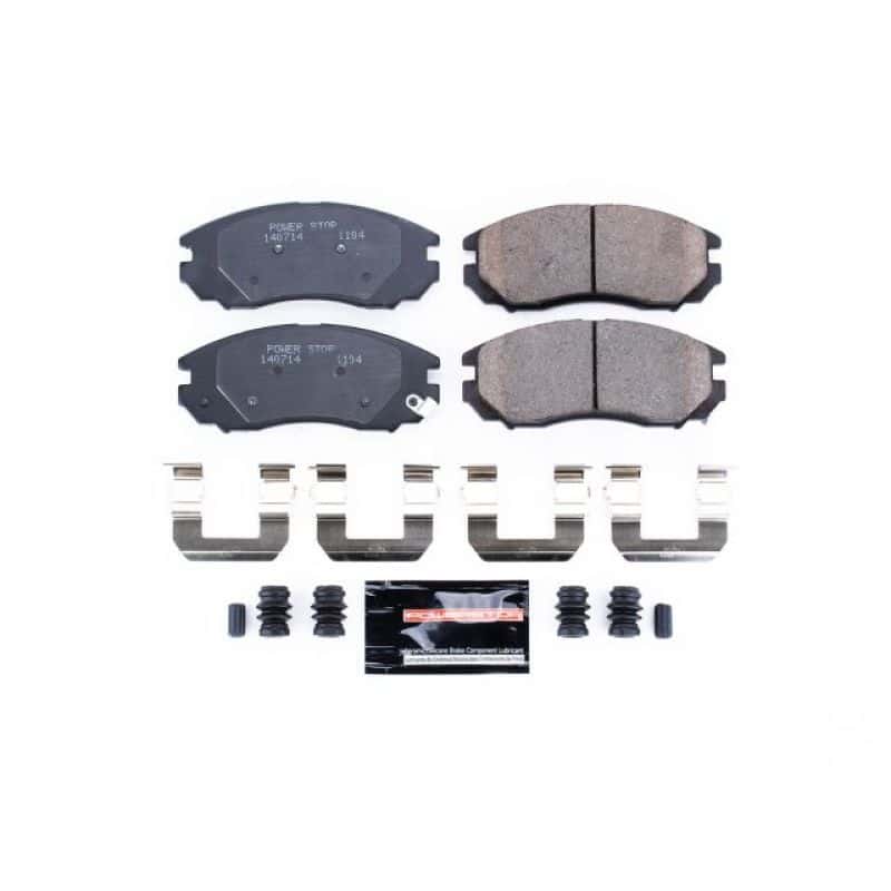 PowerStop — Power Stop 04-08 Hyundai Tiburon Front Z23 Evolution Sport Brake Pads w/Hardware
Z23 Brake Pads - view 1