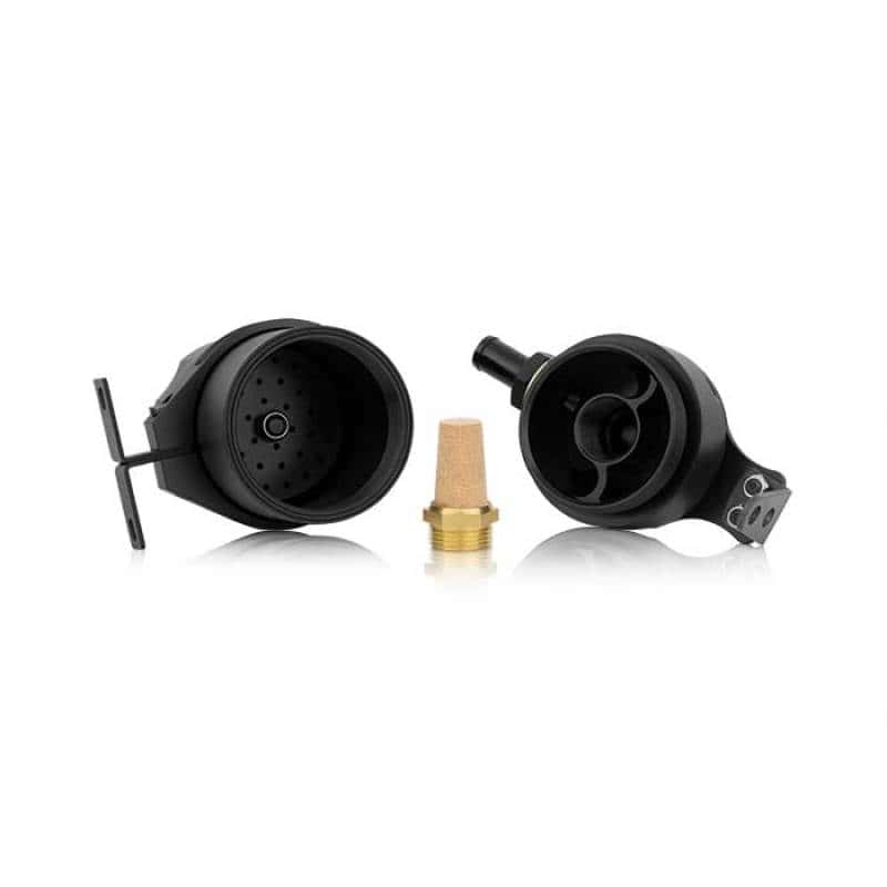 Mishimoto — Mishimoto Universal Baffled Oil Catch Can - Black - view 13