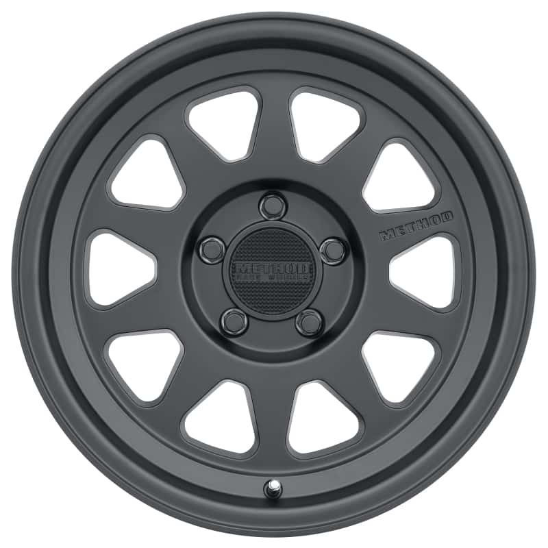 Method Wheels — Method MR316 17x8.5 0mm Offset 5x5 71.5mm CB Matte Black Wheel - view 1
