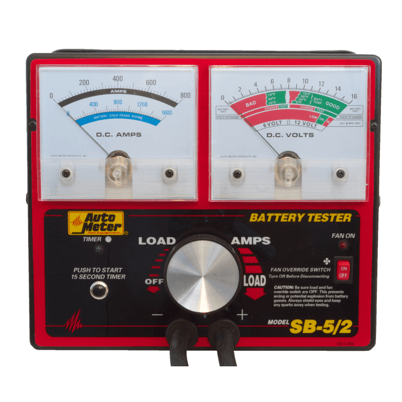 AutoMeter — Autometer Battery Tester 800 AMP w/ Unloader
BT TSTR 800A W/UNLDR - view 6