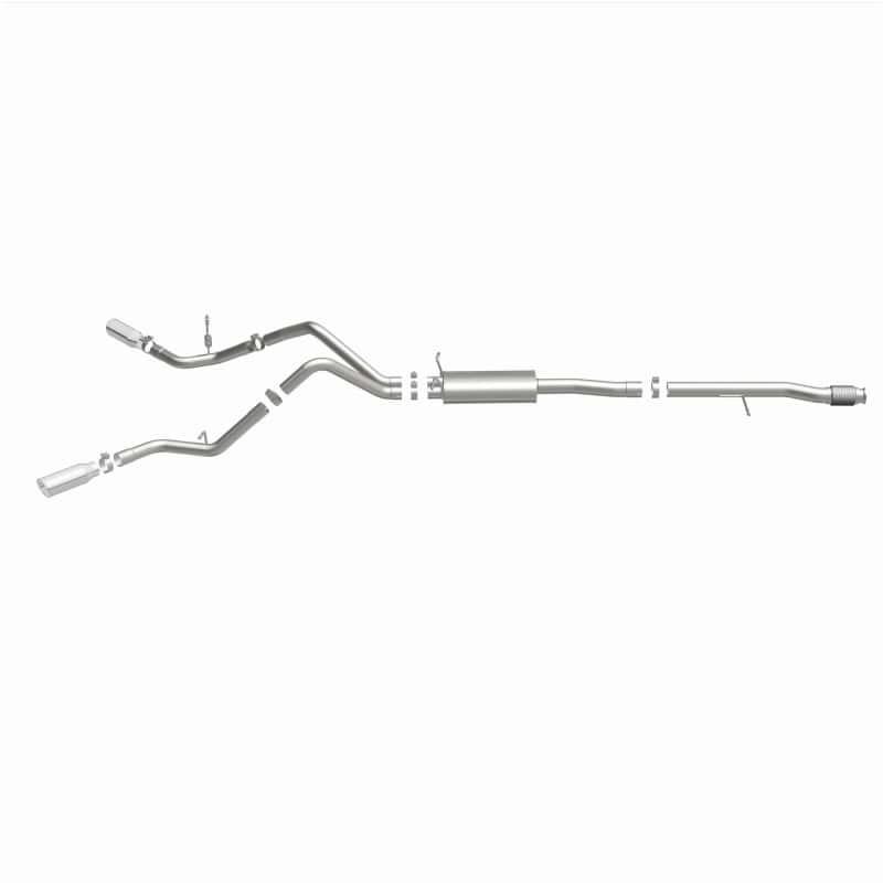 Magnaflow — Magnaflow 14 Chev Silverado V8 5.3L CC/EC Cab Dual Split Behind Rear Tires Exit SS Cat Back Perf Exh
Cat-Back - view 29