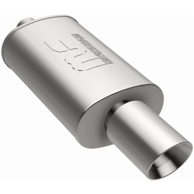 Magnaflow — MagnaFlow Muffler W/Tip Mag Rs 14X5X8 2.25/4.
Straight Through - view 3