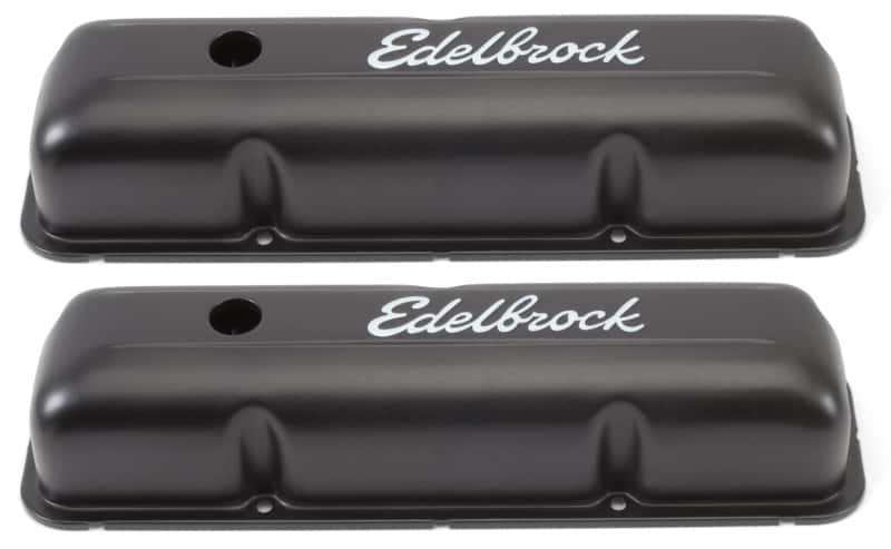Edelbrock — Edelbrock Valve Cover Signature Series Ford 1958-1976 FE V8 Black
CHROME/PRO-FLO - view 2