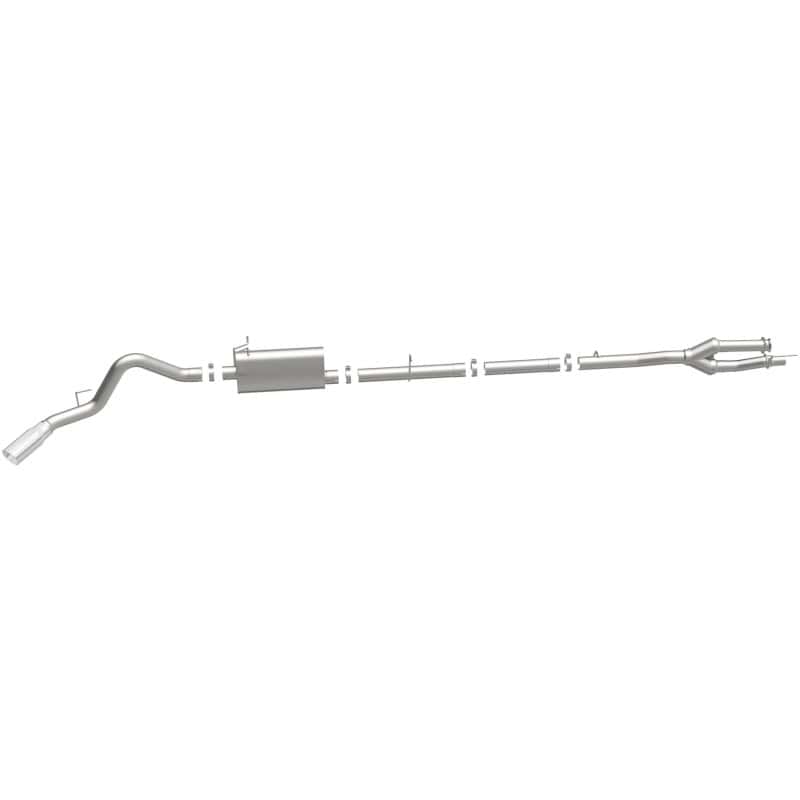 Magnaflow — MagnaFlow Sys C/B 11-15 Ford Super Duty F250 6.2L EC CC, SS 3.5in Single Rear Pass Side Ext 5in Tip
Cat-Back - view 32