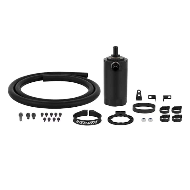 Mishimoto — Mishimoto Universal Baffled Oil Catch Can - Black - view 4