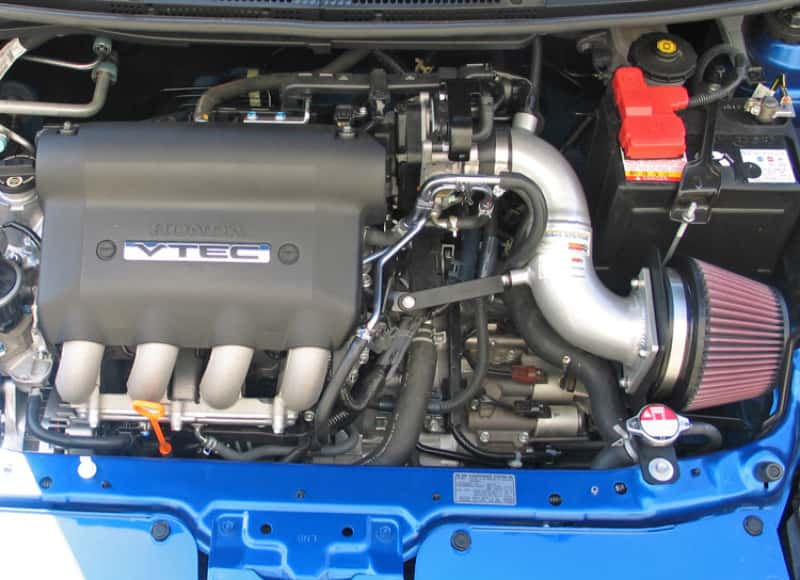 K&N Engineering — K&N Performance Intake Kit TYPHOON; HONDA FIT L4-1.5L, (SILVER) 07-08
Performance Air Inta
Air Intake System - view 3