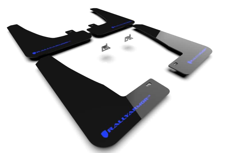 Rally Armor — Rally Armor 22-26 Tesla Model X Black UR Mud Flap w/Blue Logo
Mud Flap - view 1