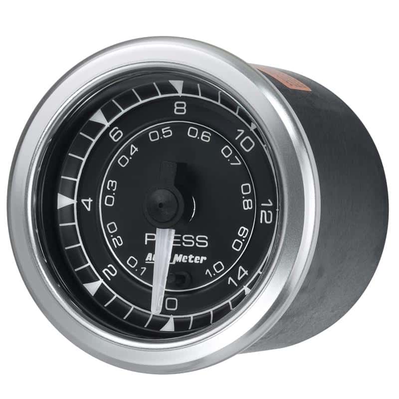 AutoMeter — Autometer Chrono 2-1/16in 15PSI Manifold Pressure Gauge
GA 2" MAP 15PSI S CH - view 2
