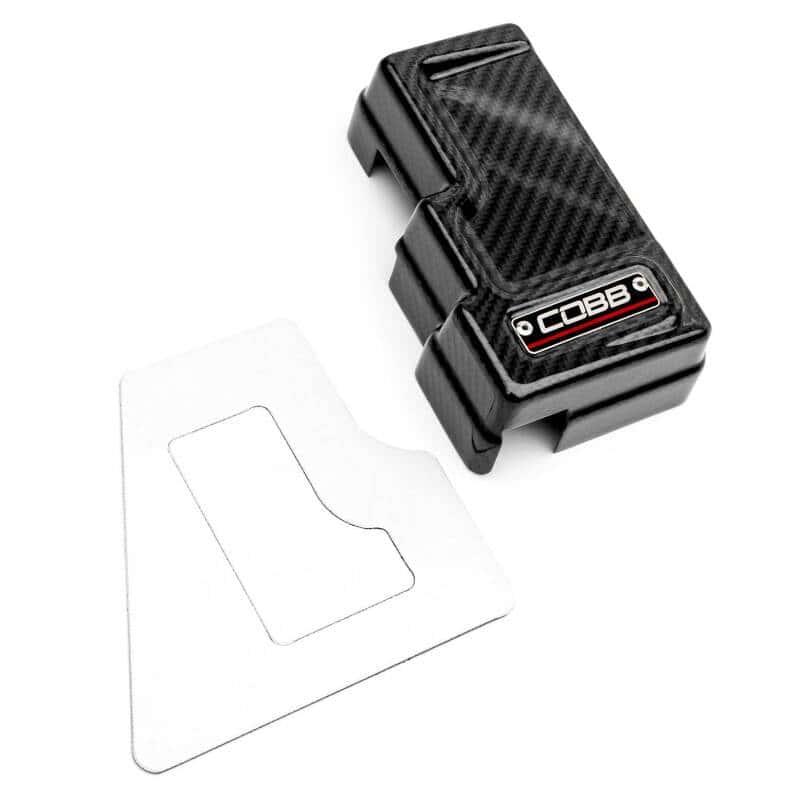 COBB — Cobb 22-24 Subaru WRX Redline Carbon Fiber Fuse Cover (Passenger Side) - view 1