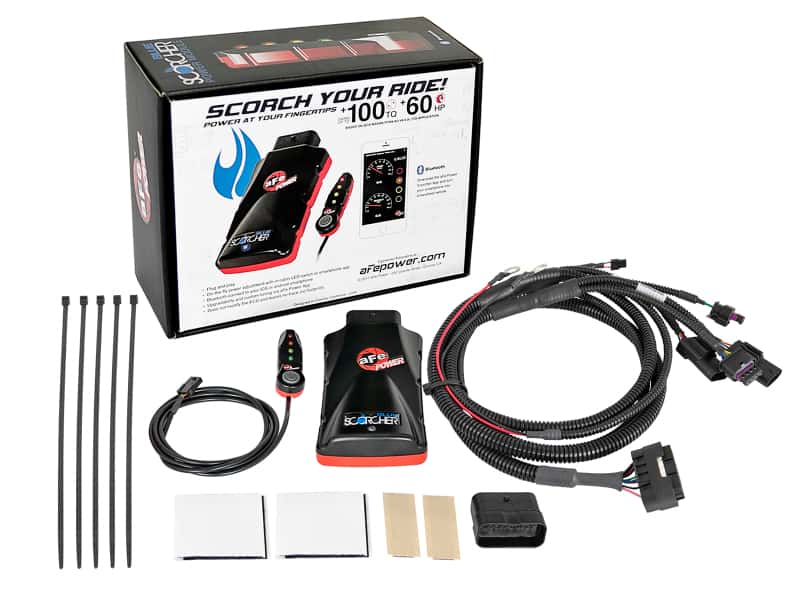 aFe — aFe Scorcher Blue Bluetooth Power Module 2020 Toyota Supra 3.0L
Power Module - view 3