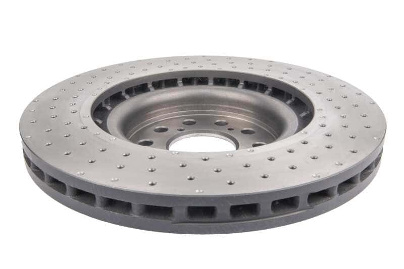 DBA — DBA 17-20 Honda Civic Type R Hatch Front 4000 Series Cross Drilled Rotor
Brake Rotor - view 3
