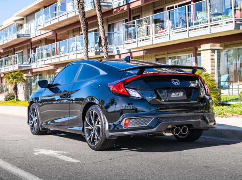 Borla — Borla 17-19 Honda Civic SI 1.5L Turbo MT S-Type 2.75in Cat-Back Exhaust
Cat-Back System - view 4