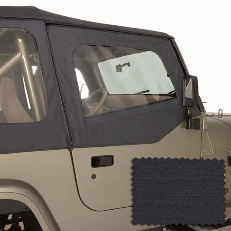 Rugged Ridge — Rugged Ridge Upper Soft Door Kit Black Diamond 88-95 Jeep Wrangler YJ
OFFROAD_DOORS
Door - view 2