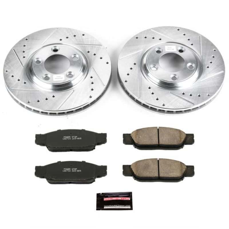PowerStop — Power Stop 02-05 Ford Thunderbird Front Z23 Evolution Sport Brake Kit - view 1