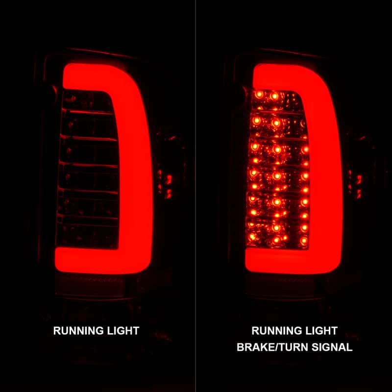 ANZO — ANZO 95-00 Toyota Tacoma LED Taillights Chrome Housing Clear Lens (Pair) - view 3