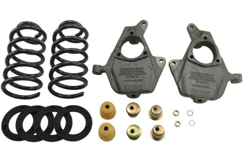 Belltech — Belltech LOWERING KIT 14 Silverado/Sierra Std Cab 2WD 3in or 4in Front/5in or 6in Rear w/o Shocks
LOWERING KIT - view 2