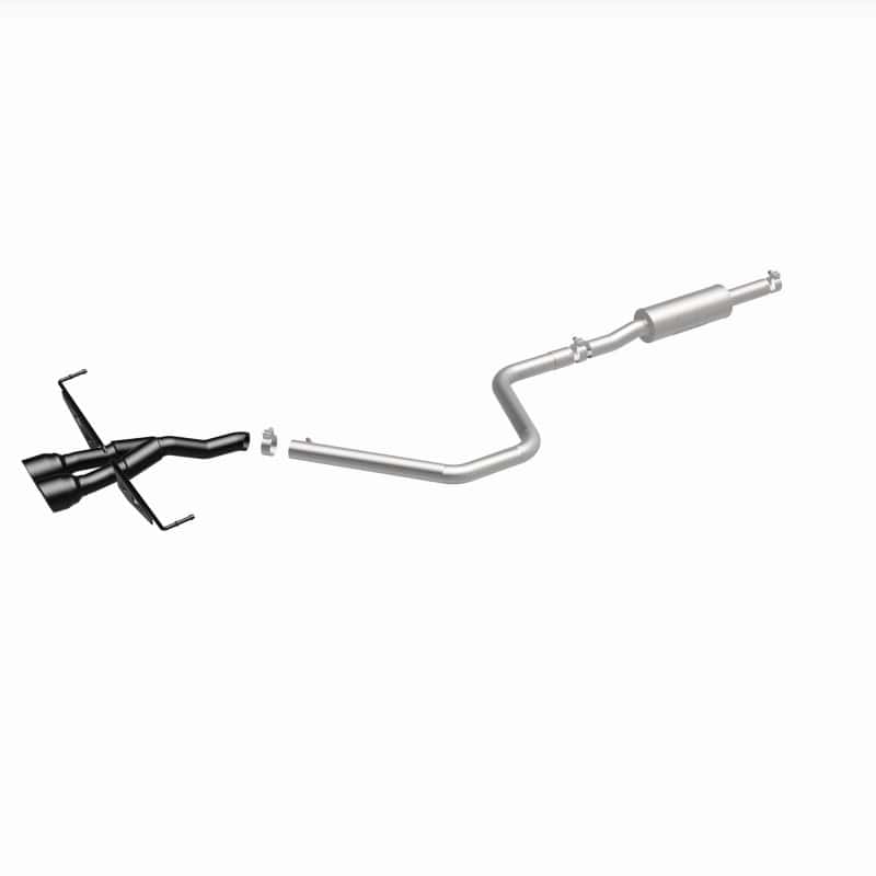 Magnaflow — MagnaFlow 2019 Hyundai Veloster 1.6L 2.5in Center Exit Stainless Steel Cat-Back Exhaust w/Blk Tips
Cat-Back - view 9