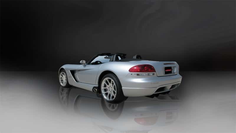 CORSA Performance — Corsa 2003-06 Dodge Viper 8.3L Polished Sport Cat-Back Exhaust (2.5in Inlet for Use w/ Stock Conv.)
Exhaust - view 5