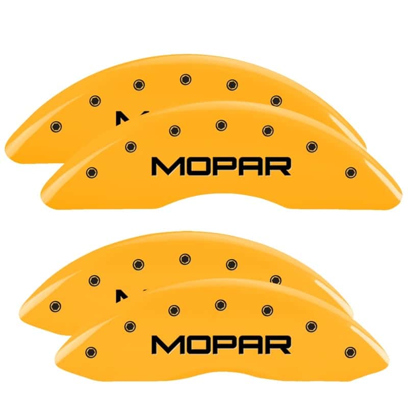 MGP — MGP 4 Caliper Covers Engraved Front & Rear Mopar Yellow Finish Black Char 2010 Dodge Ram 2500
Caliper Covers - view 1