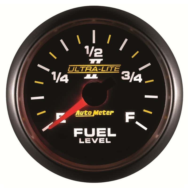 AutoMeter — Autometer Ultra-Lite II 2-1/16in 0-280 Ohm Programmable Fuel Level Gauge
2-1/16" FUEL LEVEL, - view 9