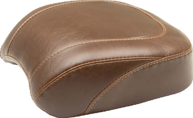 Mustang Motorcycle — Mustang 18-21 Harley Fat Bob Wide Tripper Passenger Seat - Brown - view 2