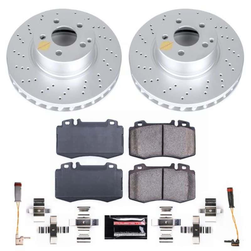 PowerStop — Power Stop 04-06 Mercedes-Benz E500 Front Z23 Evolution Sport Coated Brake Kit - view 1