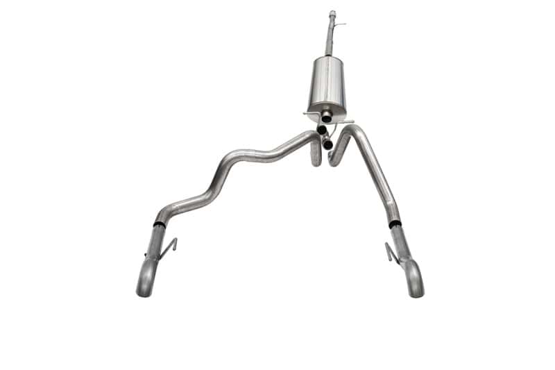 CORSA Performance — Corsa 2022-2024 Chevrolet Silverado 1500 Cat-Back Dual Rear Exit with Turn Down Tail Pipes
Exhaust - view 1