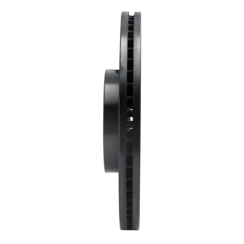 R1 Concepts — R1 13-20 Ford Fusion Front Right Drilled & Slotted Black Brake Rotor
R1 Brake Rotor Drill - view 3