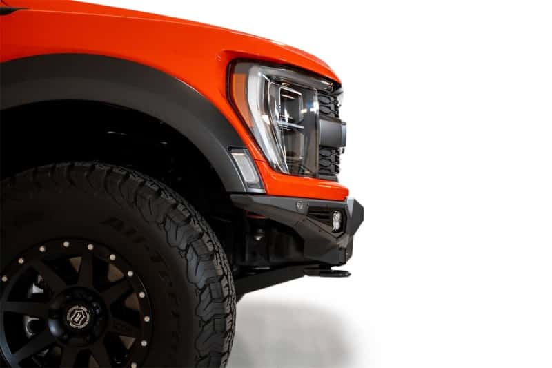Addictive Desert Designs — Addictive Desert Designs 2021+ Ford Raptor Bomber Front Bumper w/ 3 Baja Designs LP6 Light Mounts
Bumper- Front
Bumpers - view 4