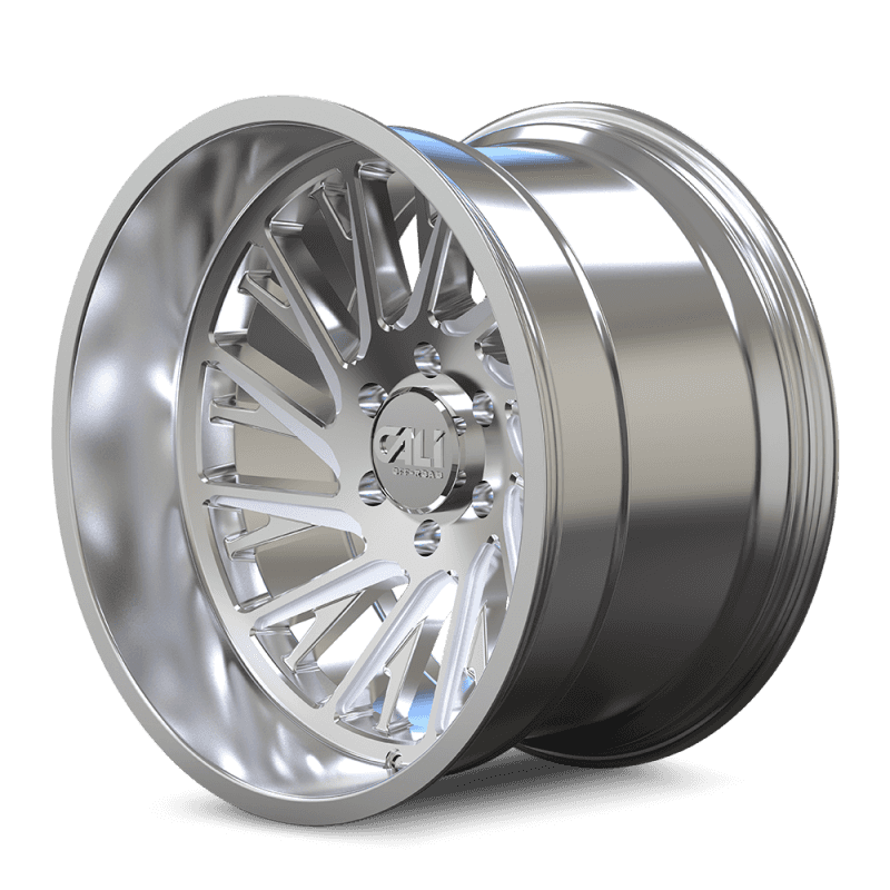 Cali Off-Road — Cali Off-Road 9114 Purge 24x14 / 8x170 BP / -76mm Offset / 125.2mm Hub Polished Wheel
9114 - view 3