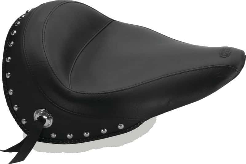 Mustang Motorcycle — Mustang 14-21 Yamaha Bolt Standard Touring Solo Seat w/Studs- Black - view 1