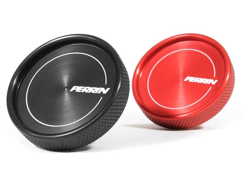 Perrin Performance — PERRIN 02-25 Subaru Impreza/WRX/STI & 13-25 Crosstrek/BRZ/FR-S/GR86/GR86 Oil Fill Cap - Black - view 3
