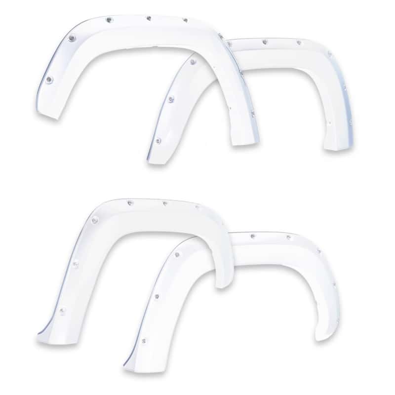 EGR — EGR 14+ Chev Silverado 6-8ft Bed Bolt-On Look Color Match Fender Flares - Set - Summit White
BOLTON FF COLOR MTCH
791574-GAZ-FF Chevt
BOLTON FF PAINTED - view 2