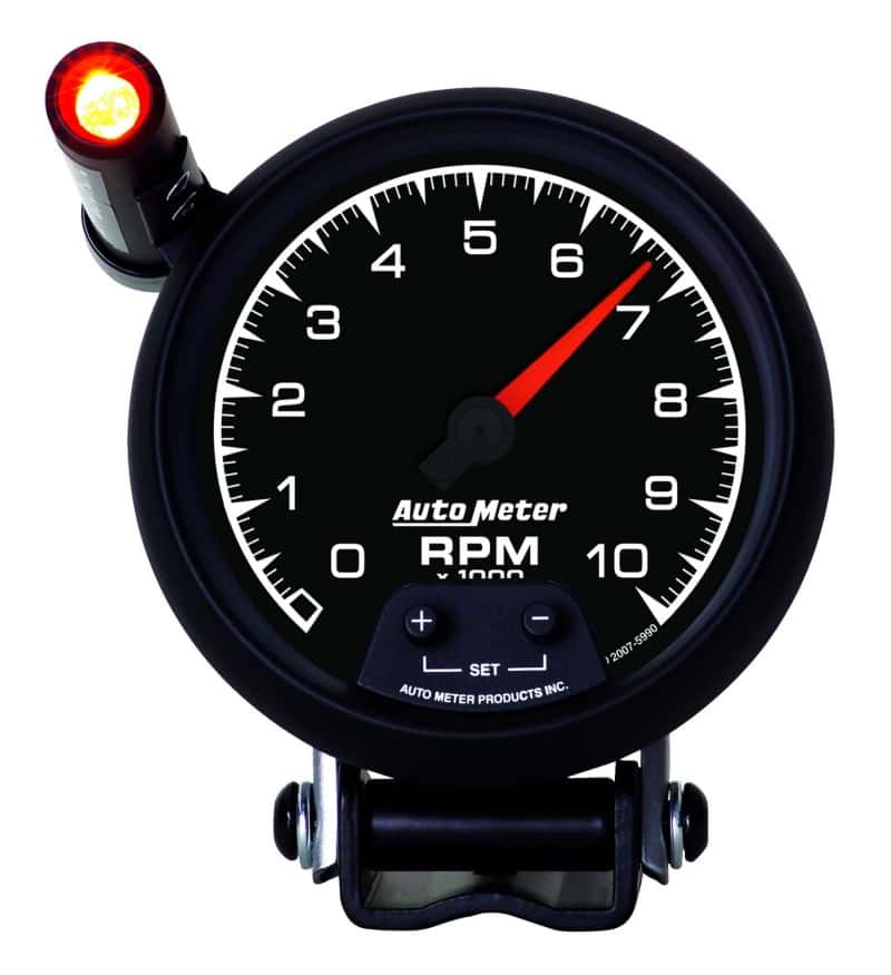 AutoMeter — Autometer ES 3-3/4in TACH Mini-Monster 10000 RPM IN-DASH
GA 3.75" 10KRPM - view 4