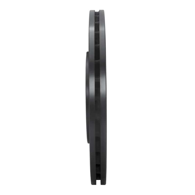 R1 Concepts — R1 92-95 Volkswagen Jetta Sedan Front Left Drilled & Slotted Black Brake Rotor
R1 Brake Rotor Drill - view 3