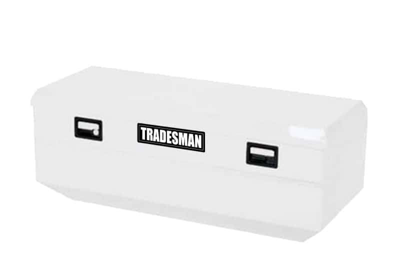 Tradesman — Tradesman Steel Flush Mount Truck Tool Box (60in.) - White - view 1