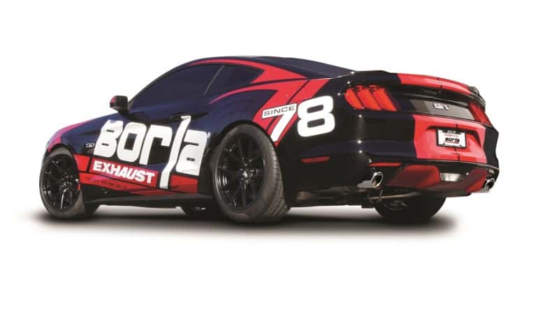 Borla — Borla S-Type Cat-Back 15-17 Ford Mustang GT 5.0L V8 MT/AT 3in pipe 4in tip
Cat-Back System
ExhstSysKt - view 6