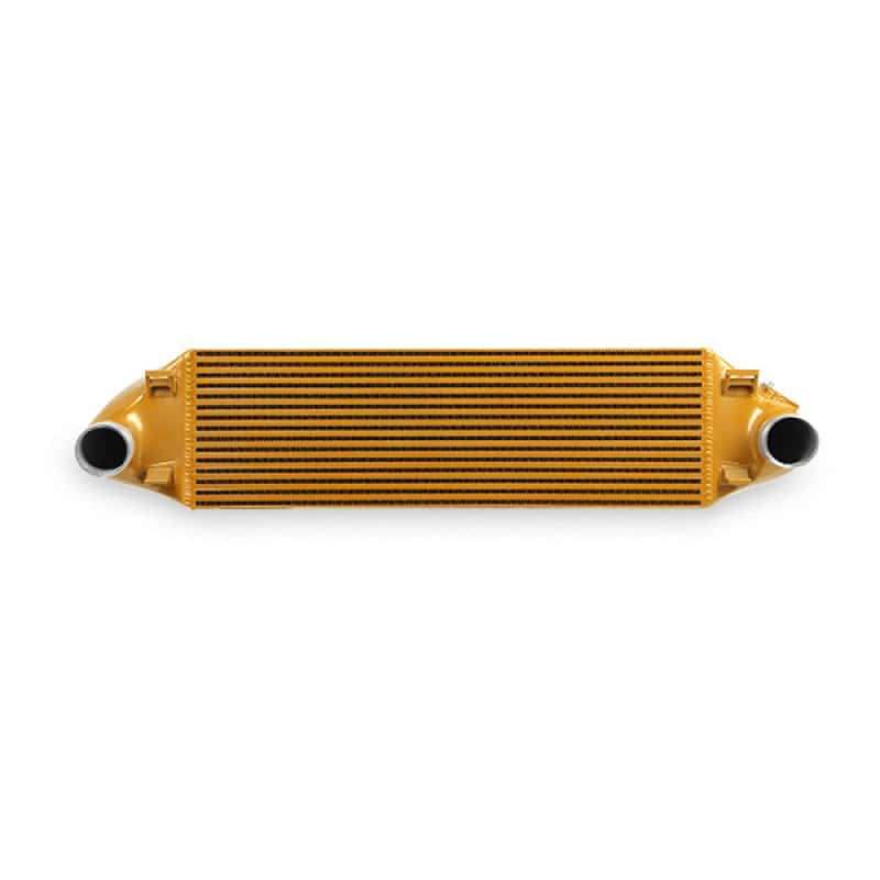 Mishimoto — Mishimoto 2013+ Ford Focus ST Gold Intercooler w/ Polished Pipes - view 4