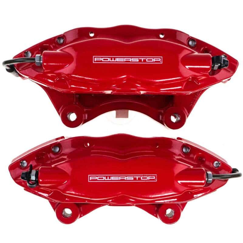PowerStop — Power Stop 09-15 Cadillac CTS Rear Red Caliper - Pair w/o Bracket
Caliper Set - view 1