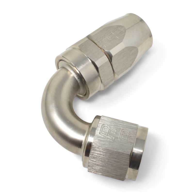 Russell — Russell Performance -10 AN Endura 120 Degree Full Flow Swivel Hose End (With 15/16in Radius)
Hose Fitting - view 6