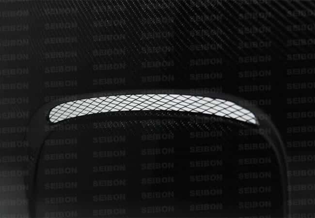 Seibon — Seibon 03-05 Dodge SRT-4 TS Style Carbon Fiber Hood - view 4