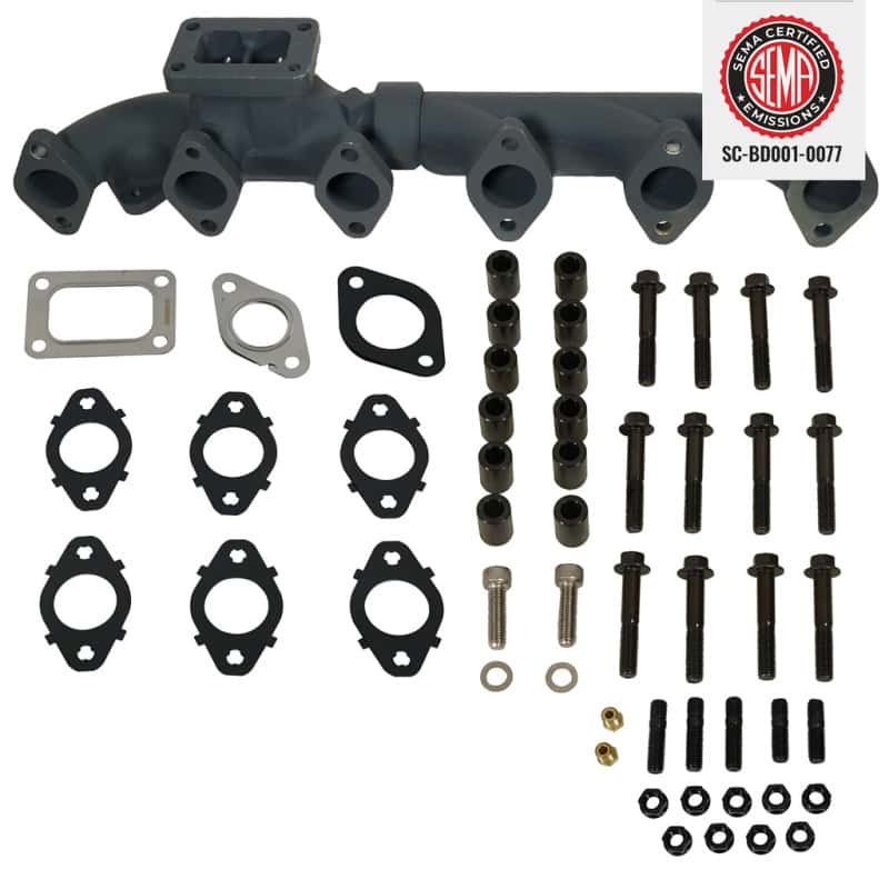 BD Diesel — BD Diesel 07.5-12 Dodge 3500/4500/5500 Cab & Chassis 6.7L Cummins Exhaust Manifold Kit
EXHAUST MANIFOLD KIT - view 9