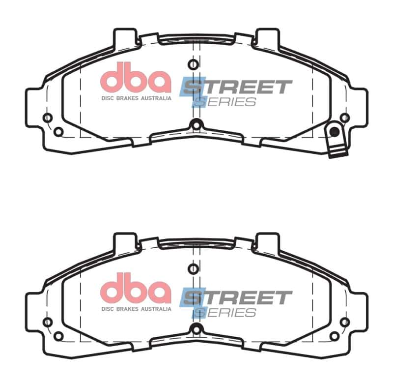 DBA — DBA 95-01 Ford Explorer RWD Street Series Front Brake Pads
Brake Pad - view 1