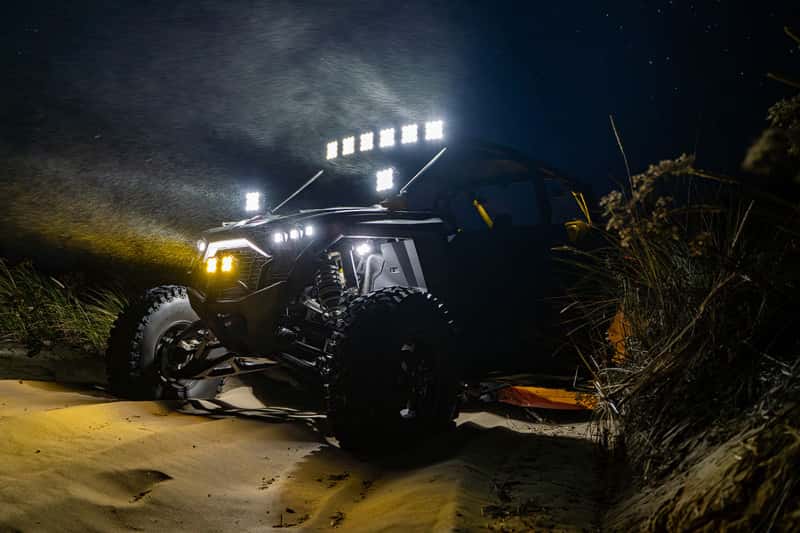 Diode Dynamics — Diode Dynamics SS3 LED Bumper 1 1/2 In Roll Bar Kit Sport - White Combo (Pair) - view 4