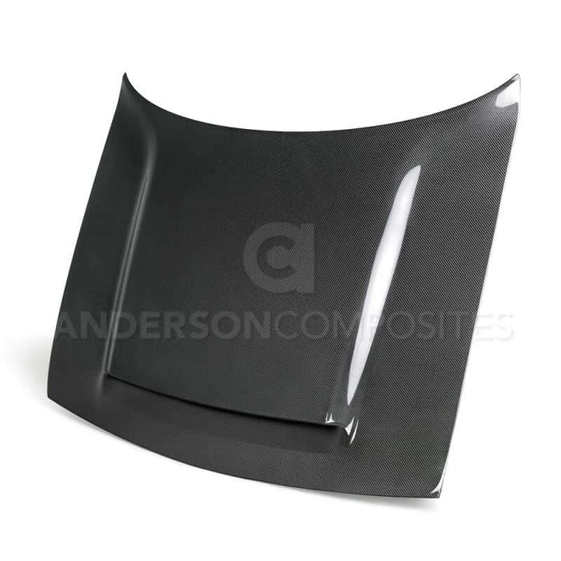 Anderson Composites — Anderson Composites 2018 Dodge Demon Type-OE Carbon Fiber Hood - view 2