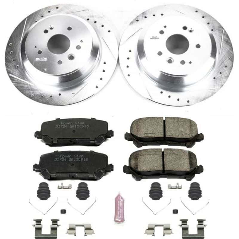 PowerStop — Power Stop 14-16 Acura MDX Rear Z23 Evolution Sport Brake Kit - view 1