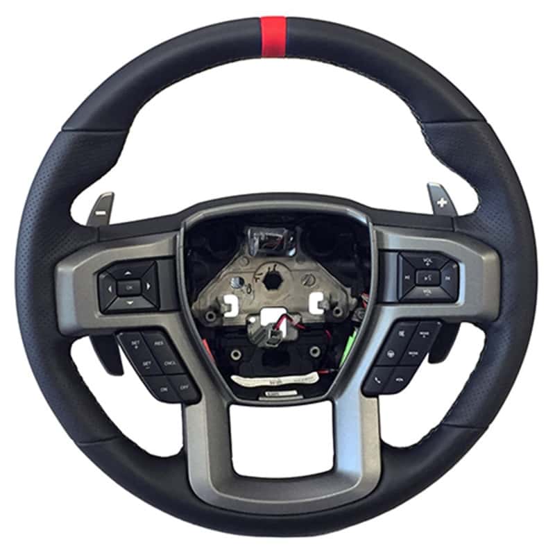 Ford Racing — Ford Racing 15-18 F-150 Raptor Performance Steering Wheel Kit - Red Sightline
Steering Wheel - view 1