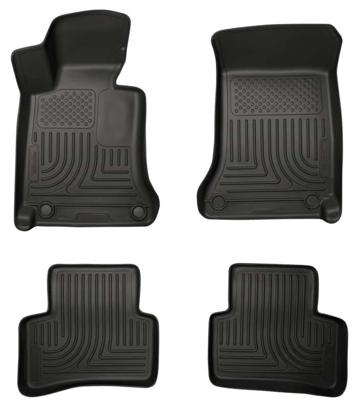 Husky Liners — Husky Liners 2012 Mercedes C-Class WeatherBeater Combo Black Floor Liners
Floor Liners - view 1