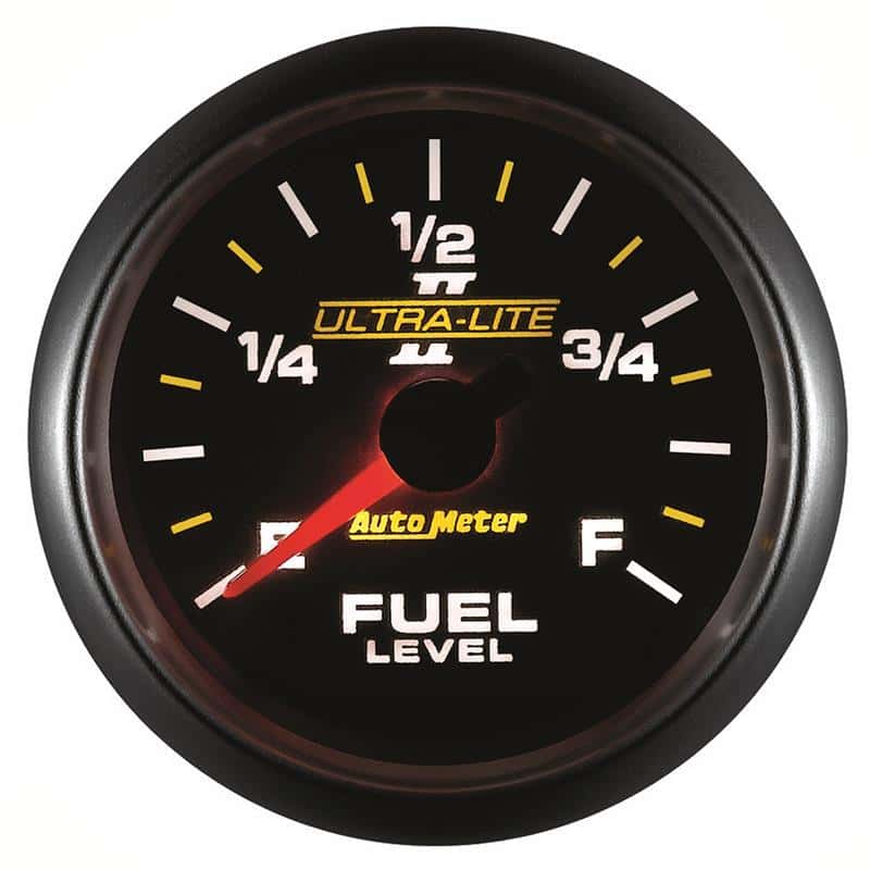 AutoMeter — Autometer Ultra-Lite II 2-1/16in 0-280 Ohm Programmable Fuel Level Gauge
2-1/16" FUEL LEVEL, - view 4